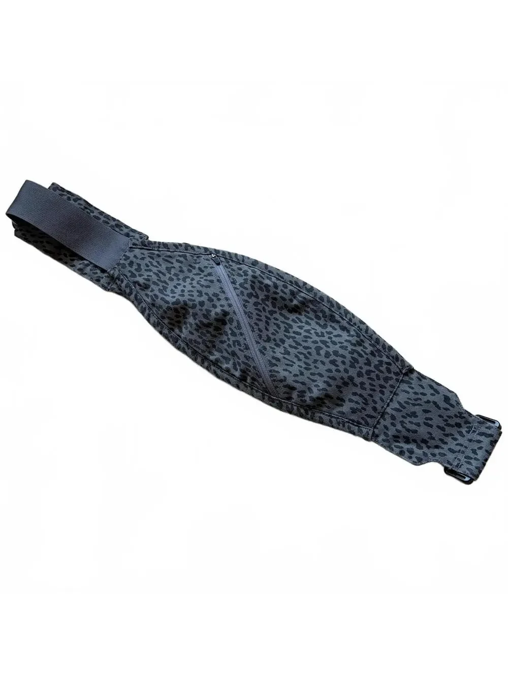 Gooseket Sling Travel Packable Adjustable Stylish Leopard Print Gray